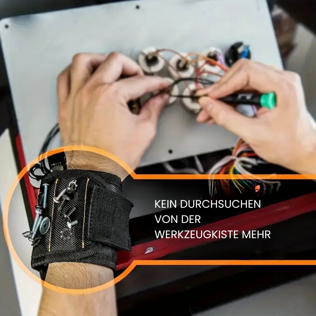 Magnahold - Magnetische Armband für Schrauben und co.